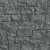 Vliesové tapety na stenu IMPOL 10394-10, rozmer 10,05 m x 0,53 m, obkladový kameň čierny, Erismann