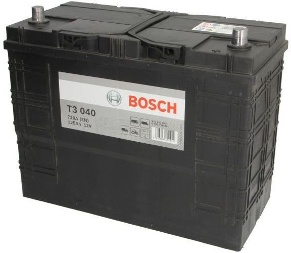 Bosch T3 12V 125Ah 720A 0 092 T30 401