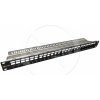 SOLARIX Modulárny neosadený patch panel Solarix 24 portov 1U