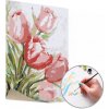 Maľovanie podľa čísel TULIPÁNY – nízka náročnosť 60x90 cm - bez rámu (Sada na maľovanie podľa čísel ARTMIE)