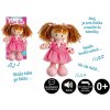 Teddies Bábika Anička handrová plyš 20 cm slovensky hovoriaca
