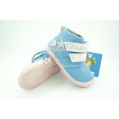 D.D.Step C070 186 Barefoot plátenky Sky Blue