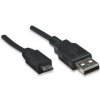 Manhattan kábel, USB 2.0 A Micro-B, 0,5m
