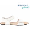 Protetika t 201 BELITA lesklá biela dámska barefootová obuv