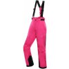 Alpine Pro Osago Detské lyžiarske nohavice s Ptx membránou KPAB322 pink glo