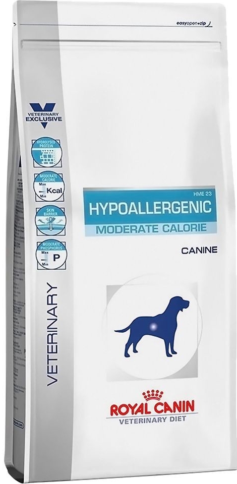 Royal Canin Hypoallergenic Moderate Calorie Veterinary Diet 7 kg