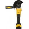 DEWALT Akumulátorová uhlová brúska 125 mm 18 V bez uhlíkovej kefky (3 x 5,0 Ah akumulátor + nabíjačka + TSTAK) DCG405P