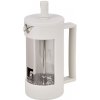 BERGNER Kanvica na čaj a kávu LINES French Press 350 ml biela