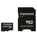 Transcend microSDXC 64GB class 10 TS64GUSDXC10