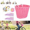 DETSKÝ KOŠÍK NA BICYKEL NA RIADIDLÁ RATANOVÝ