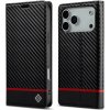 Puzdro pre iPhone 17 Pro LC.IMEEKE Carbon Horizontal