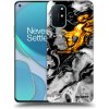Picasee silikónový čierny obal pre OnePlus 8T - Black Gold 2