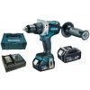 MAKITA DDF481RTJ aku bezuhlíkový skrutkovač 18V/2*5Ah Li-ion, systainer