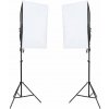 Fotosvětlo SHUMEE Profesionální studiová světla 2 ks, 40 × 60 cm