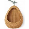 Ferm Living Nástenná kapsa Pear Braided Wall Pocket, natural