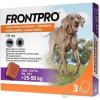 FRONTPRO 136 mg žuvacie tablety pre psy (25 - 50 kg) 1x3 ks