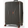 Cestovný kufor ROCK TR-0251/3-L ABS - drevené uhlie - 107 L + 20% EXPANDER