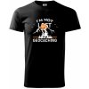 Im not lost - geocaching - Klasické pánske tričko vyššej gramáže - L ( Čierna )
