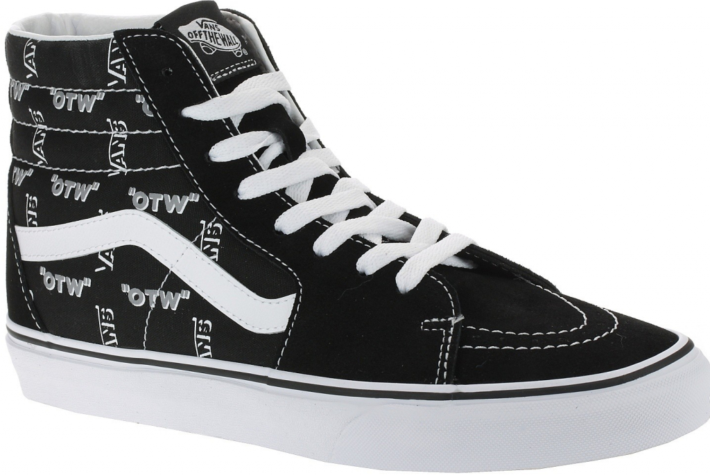 Vans Sk8 Hi Shadow Black True White