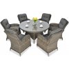 Focus Garden Focus Barcelona 6+1 záhradná jedálenská súprava, melange 002700