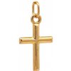 Zlatnictvo.sk Zlatý prívesok Krížik PRI25807