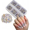 ERANTI Zirkonové kamienky Nail Diamond mix