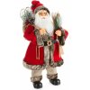 Vianočná dekorácia Santa Claus 80 cm - červený