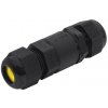 Solight kabelová vodotěsná spojka uni IP68 5-9/9-12 mm max 2,5 mm 2 WW002