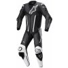 Jednodielna kombinéza ALPINESTARS Fusion, kompatibilná s TECH-AIR (čierna/biela) 50