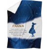 Deka Znamenie Panna (23.8. - 22.9.) - modrá (Podšitie baránkom: ÁNO)