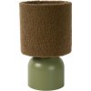 Lucide | Lucide 10516/01/33 - Stolná lampa WOOLLY 1xE14/40W/230V zelená | LC3749