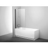 RAVAK PVS1 Vaňová zástena jednodieľna pevná BLACK 80x140cm 79840300Z1 79840300Z1