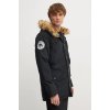 Bunda Alpha Industries Polar Jacekt 123144 03 pánska, čierna farba, zimná