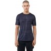 Pánske tričko s krátkym rukávom 4F-TSHIRT FNK-WSS25TFTSM1286-20A-DEEP BLACK ALLOVER Čierna M 2025
