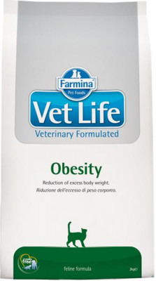 Vet Life Natural Feline Dry Obesity 10 kg