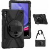 Strado Kryt Armor s držákem a poutkem pro Samsung Galaxy Tab S9/ S9 FE SM-X710/SM-X716B/SM-X510 SM-X516 2023/ S10 FE SM-X520/SM-X526 2025