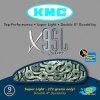 KMC reťaz X-9 SL 9 kolo strieborná KMC 23029