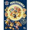 Maľovanky so svietiacimi samolepkami Labková patrola