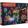 Magnetická stavebnica 77ks plast/kov