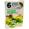 Admit Summer Meadow čajové vonné sviečky 6ks