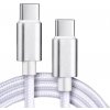 Rýchlonabíjací a dátový kábel Madvell USB-C 60W 1 až 2 metre strieborná Délka: 1 meter