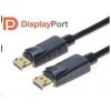 PREMIUMCORD DisplayPort 1.2 přípojný kabel M/M, zlacené konektory, 1m kport4-01