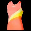 Dámske tielko Mizuno Release Printed Tank Candy Coral XL