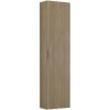 Vysoká skrinka Stella, 140 × 35 × 20 cm, hnedá, 44828