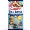 Maškrta pre mačky Inaba Churu Meal Topper cat Tuniak s hrebenatkou 4 tuby 56g
