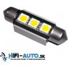 Led žiarovka 3xSMD, biela, 5050, Sulfid/ Festoon, Canbus