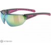 uvex equate okuliare, grey/pink matt/mirror pink