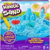 Kinetic Sand - Kinetický piesek Modrý s 3 formičkami, váha 454 gramov