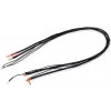 RUDDOG 2S černý nabíjecí kabel G4/G5 dlouhý 60cm 4mm 3-pin XH RP-0210