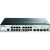 D-Link DGS-1510-20/E sieťový switch 16 + 4 porty 76 Gbit/s; DGS-1510-20/E